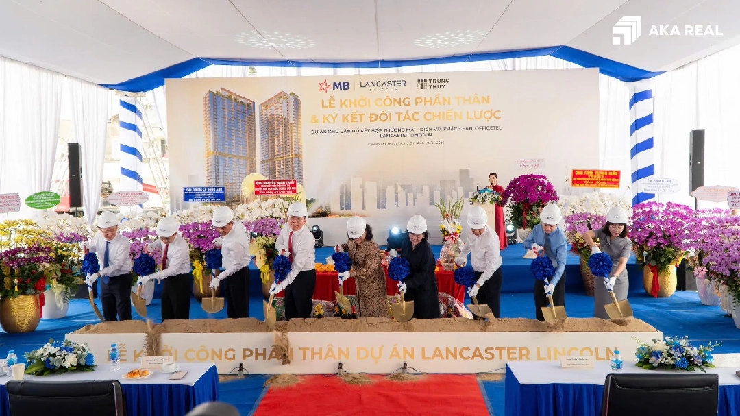 Lễ tái khởi động phần thân Lancaster Lincoln Quận 4 ngày 16/5/2026 do Trung Thủy Group tổ chức