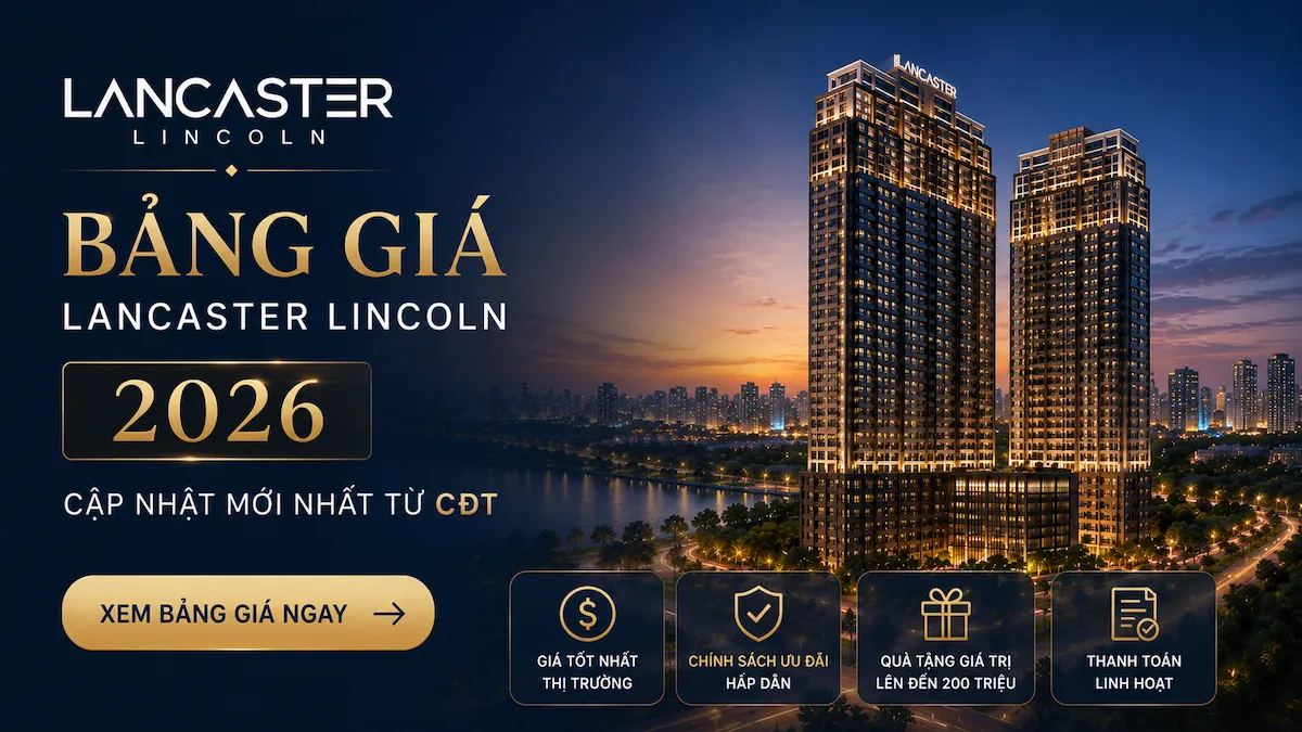 Giá Bán Lancaster Lincoln 2026 – Cập Nhật Mới Nhất Từ CĐT
