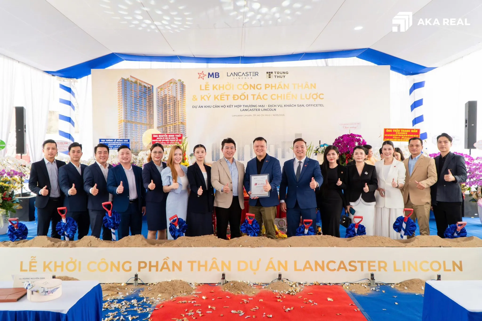 Lễ tái khởi động phần thân Lancaster Lincoln Quận 4- Thu hút đông đảo môi giới đến tham dự (ảnh:Aka Real)