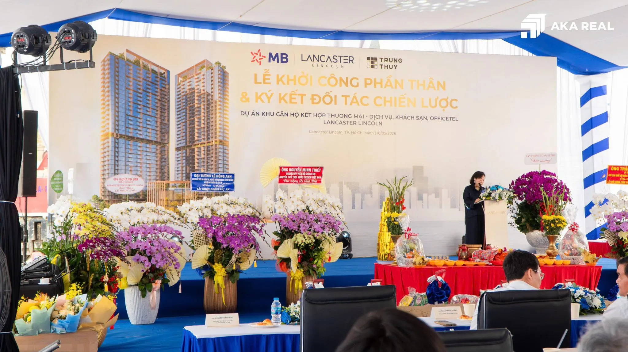 Lễ tái khởi động phần thân Lancaster Lincoln Quận 4 ngày 16/5/2026 do Trung Thủy Group tổ chức